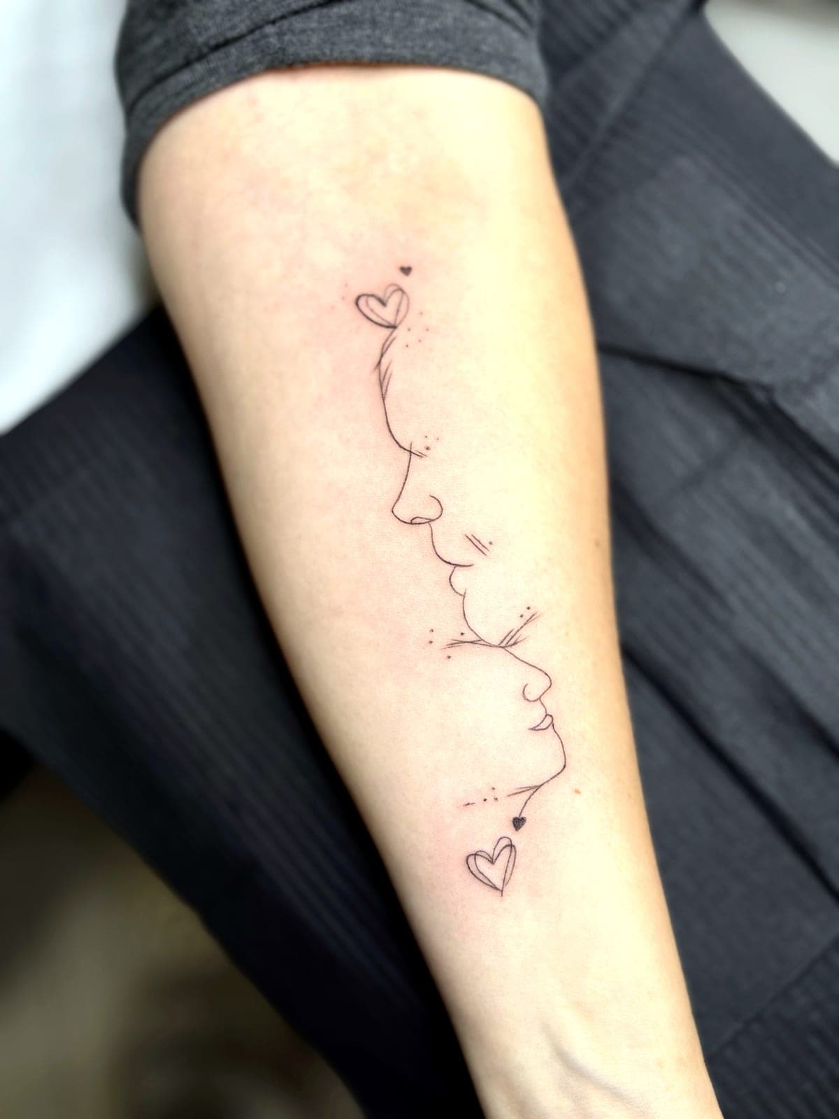 Tatuaggio fineline Kikka