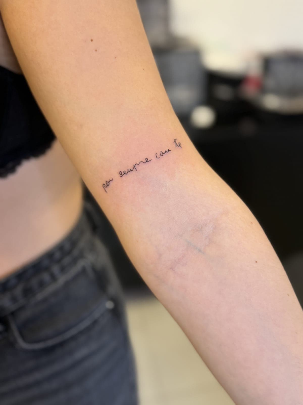 Tatuaggio fineline Kikka