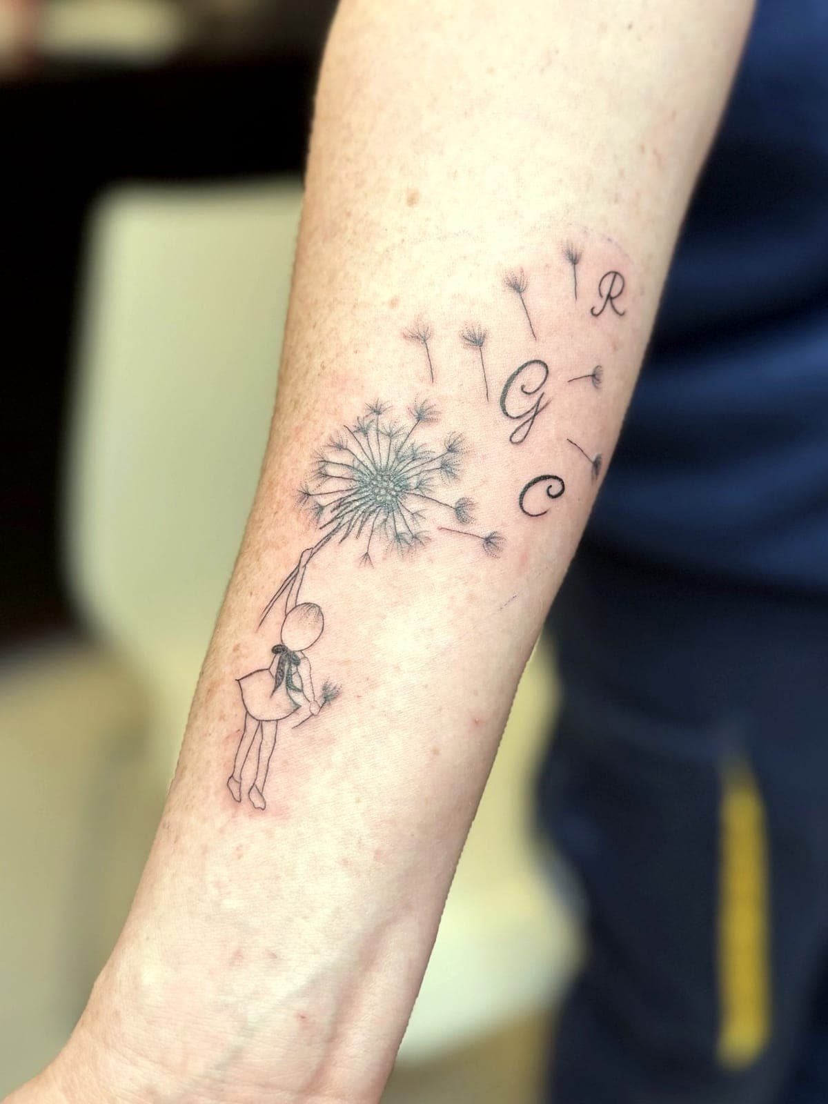 Tatuaggio fineline Kikka
