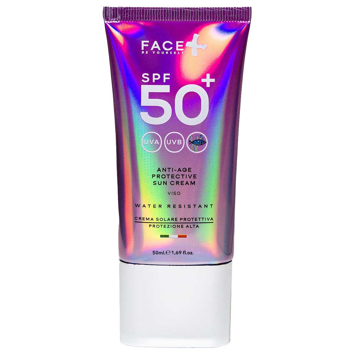 Face+ Anti Age Protective Sun Cream Viso SPF50 Crema Solare Protettive
